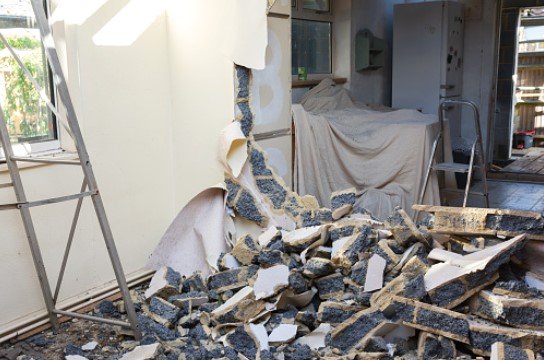 Intérieur démolition