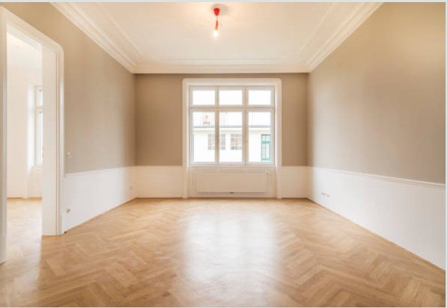 Intérieur vide travaux finis